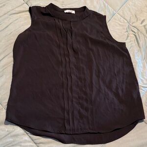 Calvin Klein Black Sleeveless Blouse